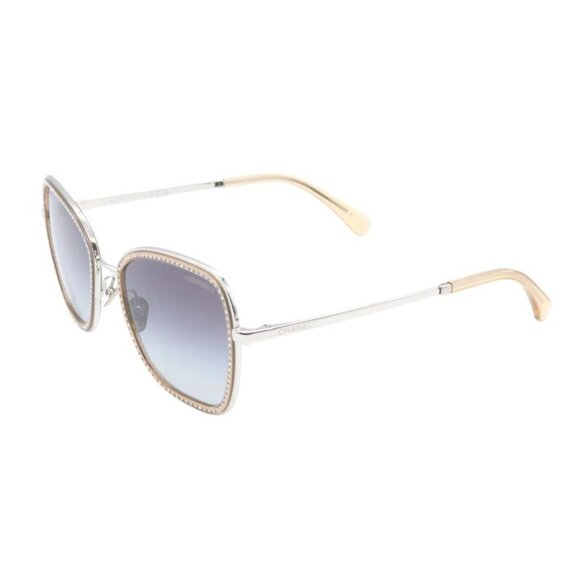 Chanel Sunglasses 475 S6 Silver Brown Silver-based Brown-based main image 5
